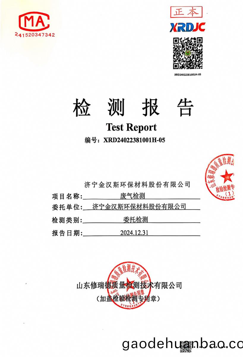 檢測報(bao)告（2024.12.31）